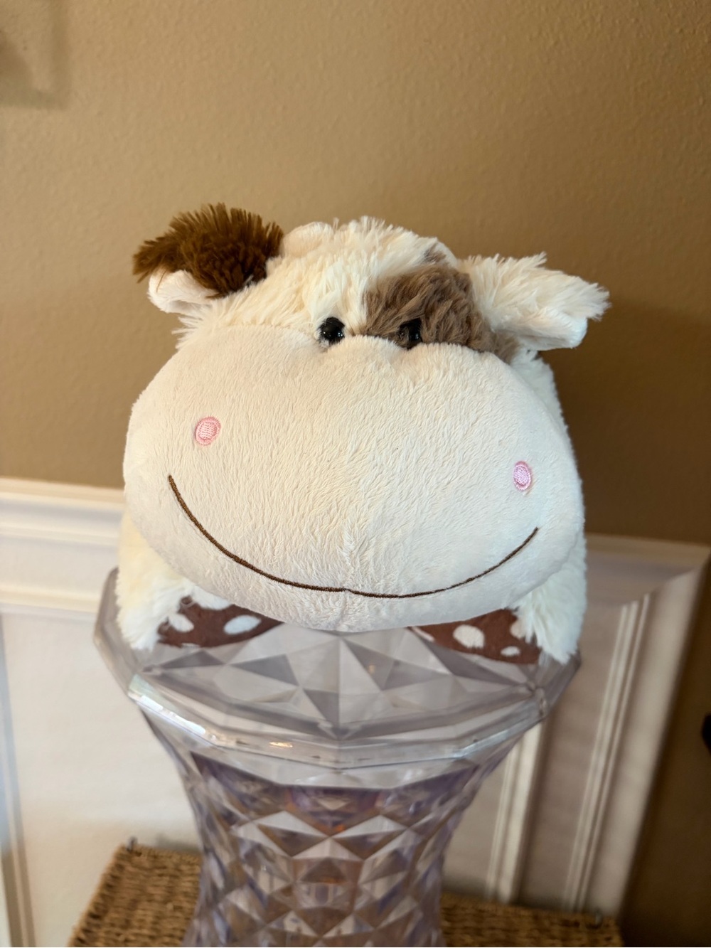 Pillow Pet Chocolate Brown Cow